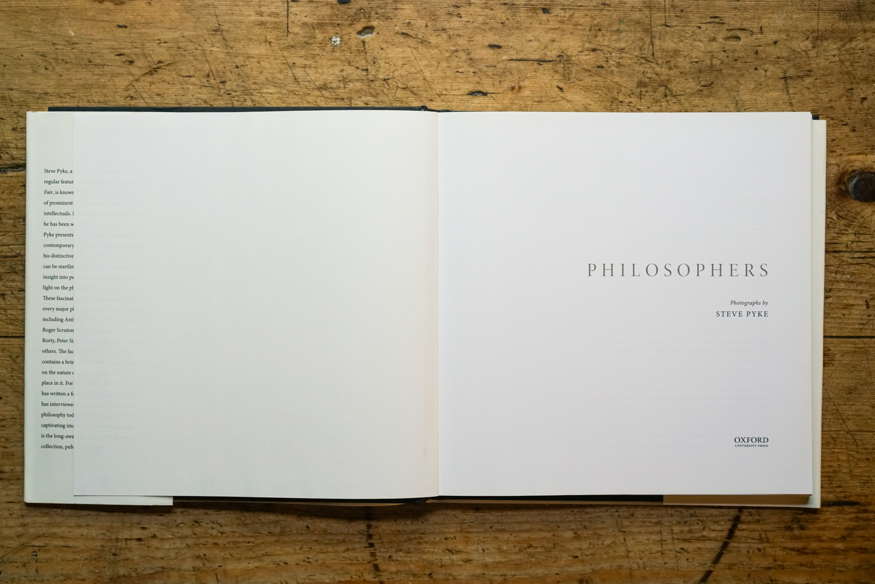 Steve Pyke - Philosophers VII - OUP